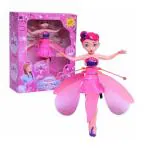 CRANE-LYNN TOYS Flying Doll for Kids Doll for Toy Kids and Todd Sound and Music Toy Flying Fairy Dolls for Girls Flying Doll Gift