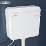 Plantex Flush Tank for Toilet/Flushing Cistern for Bathroom/Polypropylene Toilet Flush Tank - Pack of 1 (White)