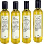 Premium Khadi Herbal Honey And Lemon Juice Shampoo for Men 210 ml (Pack of 4)