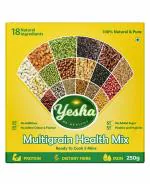 Yesha ; BE HEALTHY- Health Drink Mix Powder for Kids Nutrition,250 gm - 18 Natural Ingredients, Multigrain - Rich in Protein Fiber and Iron