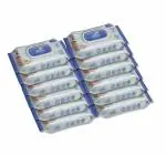 baby power 99% Pure Water Soft Mosturizing Wet Wipes With Lid, 80 Count (Pack of 12)