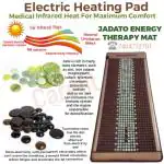 CAREFIT Full Original Korean Jade & Turmaline Heating Mat Combo Size 80x190 cm Stones:1092 | With Uterus Care Therapy