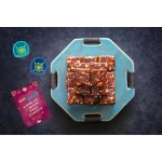 KESAR Diwali Special Healthy and Delicious Sugarfree Dry Fruits & Nuts Barfi (400 Gram) Sweet Box with 2 Diya Traditional Indian Mithai