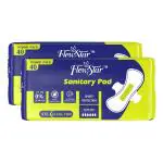 FLEWSTAR Secure Extra Large Cottony Soft Cover Sanitary Pads For Women Combo-Extra Large with Disposable Bags, Super Saver Pack,Soft Cotton Topsheet for Extra Comfort and Rash Free Periods-80 Pcs-Pack Of 2