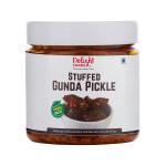 Delight Foods Rajasthani Stuffed Gunda Pickle 300g | Achaar, Indian Preserve, Chutney, UppinKai, Chakna | No Preservatives