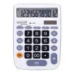 Bambalio 12 Digits Electronic Calculator | Model - BL-777 | 3 Years Warranty | Colour - White