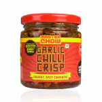 MasterChow Limited Edition Chilli Garlic Crisp | Spicy, Crunchy, Garlicky Flavor | Made with Sichuan Peppercorns, Crunchy Garlic & Red Chillies | Eat With Momos, Pizza, Noodles