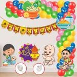 Zyozique Annaprasanam Cardstock Cutout With Annaprasanam Bunting Banner Hindi Font Shubh Annaprashan And Balloon,Annaprashan Decoration Items,Rice Cer
