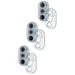 TOPPINGS Camera 9H Flexible Nano Lens Protector for Motorola Edge 30 Pro (Transparent) Pack of 2