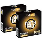 NottyBoy TickLing Extra Dotted 1500 Dots Condoms - 6 units