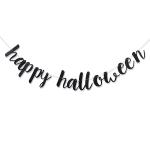 Festiko Happy Halloween Banner Black Halloween Decorations, Happy Halloween Sign, Halloween Party Ideas, Happy Halloween Birthday Banner Decorations, Decor Party