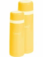 Camel CG - 25 C Yellow Stainless Steel Cg Vacuum Flask - 250 ml