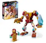 Lego Marvel Iron Man Mech Armor Building Kit; Collectible Mech and Minifigure for Iron Man Fans Aged 7+ (130 Pieces)