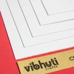 Vibhuti Crafts Sunboard /Foam Board Sheet (12 inch x 12 inch, Pack of 4)
