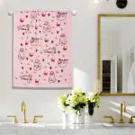 Rangoli 100% Cotton Baby Bath Towel for New Born, 410 GSM | Highly Absorbent Washcloth for New Born, Extra Soft and Quick Dry Bath Towel for Kids/Baby/Toddlers/Infants, Peach (50x90 Cm)