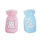 Teeny Weeny Baby Feeding Bottle Cover (Multi Colours) (Multi, Pack of 2)