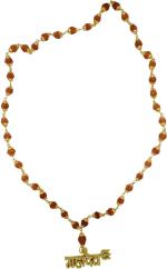 Vridaann Dee Gee Men and Women Gold Plated Brass Vridaannksha Mala Pendant