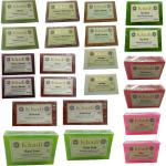 Khadi Herbal Assorted Handmade Soap, 125 Gm Each (Pack Of 21)