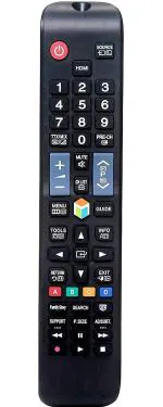 AILKIN Remote Compatible with Samsung Smart LED/LCD/HD TV Remote Control [ Compatible for All Samsung Tv Remote Control ]
