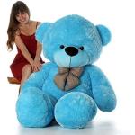 OSJS Blue shed 3 feet Tedst bear for valentine & Anniversary / birthday Very Cute Looking Soft Hugable American Style Teddy Bear Best For Gift