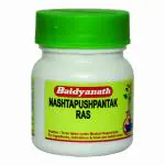 Baidyanath Nashtapushpantak Ras 40 Tablets (Pack of 2)