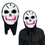 Zyozique Ghost Face Mask , Halloween Costume Face Mask , Skull Mask , Halloween Party Masks For Kids , Full Head Halloween Masks , Pack Of 1