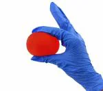 Bos Medicare Surgical Silicone gel ball pain free Silicon gel Exercise Stress Relief Ball Hand Grip/Fitness Grip (Universal color (red )