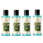 Khadi Organique Green Apple Shampoo & Conditioner For Hair Fall and Dandruff | Khadi Shampoo for Men & Women | Pack of 4