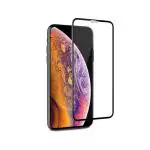 7 Seven Iphone 11 Pro Black Tempered Glass Touch Sensitive, Scratch Resistant Screen Protector with Easy Installation Kit