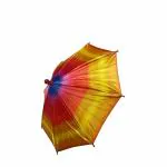WIZERDY Production Magic Umbrella (14INCH) Body Loading Umbrella of Magician/AUTOMETIC Open Small Parasol for Production Magic (Rainbow)