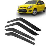 Kingsway Car Wind Deflectors Rain Guard Window Visor for Ford Figo 2008, 2009, 2010, 2011, 2012, 2013, 2014 Model, Car Door Visor Online India, Car Sun Shades