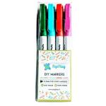 Smartcraft DIY Marker Paint Pens Fine Tip Wet Erase Quick Dry for Glass Painting Craftwork