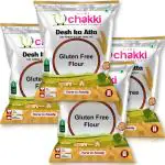 Jaipur Chakki Gluten-Free Flour/Atta Soft Fluffy Roti's healthy pearl millet, sorghum, chickpea, finger millet, and maize are all whole grains. 4 kg