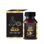 Janaab Shilajit Ayurvedic Supplement For Men Vigour & Health 30X2 Capsules Pack Of 2
