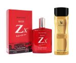 1 RAMSONS RED ZX PERFUME (100ML) + 1 RAMSONS SANDY SHORE DEODORANT (200ML)