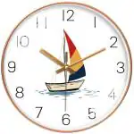 Rylan Plastic Non-Ticking Classic Digital Wall Clock 8 x 3.8 x 5 Centimeters