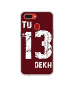Casotec Tu 13 Dekh Design Printed Silicon Soft TPU Back Case Cover for Realme 2