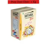 Shyama Pure Desi Ghee | Made Traditionally from Curd |Pure Ghee for Better Digestion-1 Kg