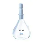 ABGIL Borosilicate Glass Specific Gravity Bottle With Teflon Stopper 10 ml Capacity