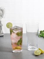 Smartserve Jive Hi Ball Glass Set (400ml, Transparent) - Set of 6
