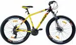 Ahoy! Propane 2.1 21 Gear Mountain Cycle 29T | MTB Bicycle with Shimano gear For (12+ Yrs) (5.6+ Height) | Alloy Hardtail Mountain Bicycle For Men & Women (Yellow)