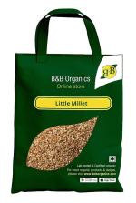 B&B Organics Little Millet (5 kg) (Whole Grain) (Samai / Chama / kutki / Samaulu / Kuri / Vari / Halvi / Saame / Sama / Low Gi / More Fibre Than Rice / Millet Rice)