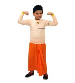 Kaku Fancy Dresses Strong Kid Bhim Costume For Kids | Cartoon Character Dress For Boys - 3-4 Years