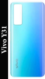 PURPLESAVVY Ocean Blue Fiber Back Panel For Vivo Y31