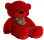 Kashish Trading Company Soft Gift 3 feet red teddy For Some One (80-90 cm) - 85 cm (Multicolor)