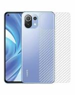 GADGETRONICS Xiaomi Redmi Mi 11 Lite Transparent Tempered Glass Anti Fingerprint and Scratch Resistant Back Screen Guard Sticker