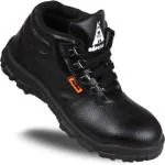 Safehawk New Aura Steel Toe Synthetic Leather Safety Shoe (Black, S1) Incomplete