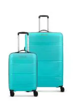 SKYBAGS UNISEX PARATRIP 8W STROLLY CB+LG 360 TURQUOISE Polypropylene Set of 2 (Small & Large)