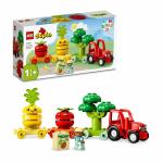 LEGO DUPLO My First Fruit and Vegetable Tractor 10982 Building Toy Set 19 Pieces Multicolour 1M+