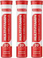 Naturewell Effervescent Multivitamin, 20 Tablets Each (Pack Of 3)